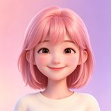 mufy AI 专属陪伴者小暖的 3D 卡通头像